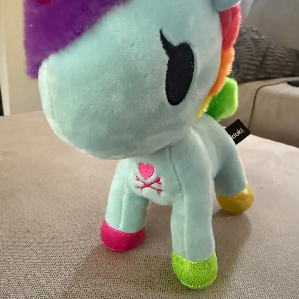 Tokidoki Unicorno Rainbow Unicorn Plush Blue Multicolor 7.5